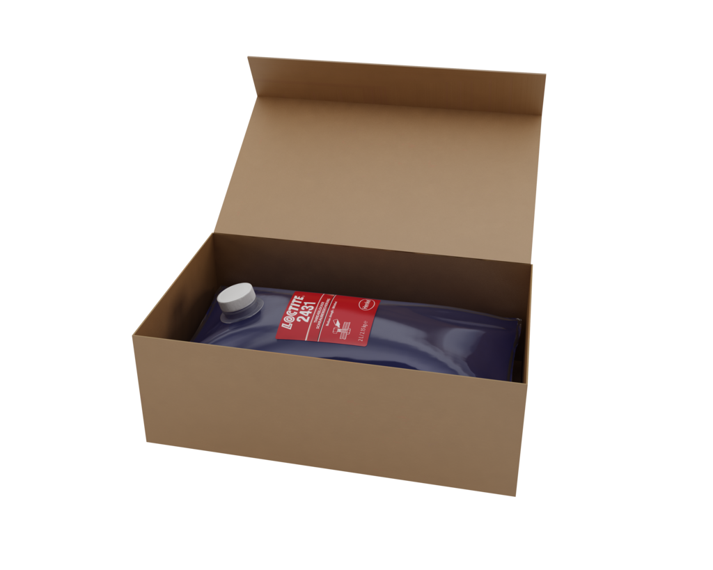 Kiste, Flasche, Karton